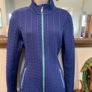 Spyder Blue Jacket with Mint Accents